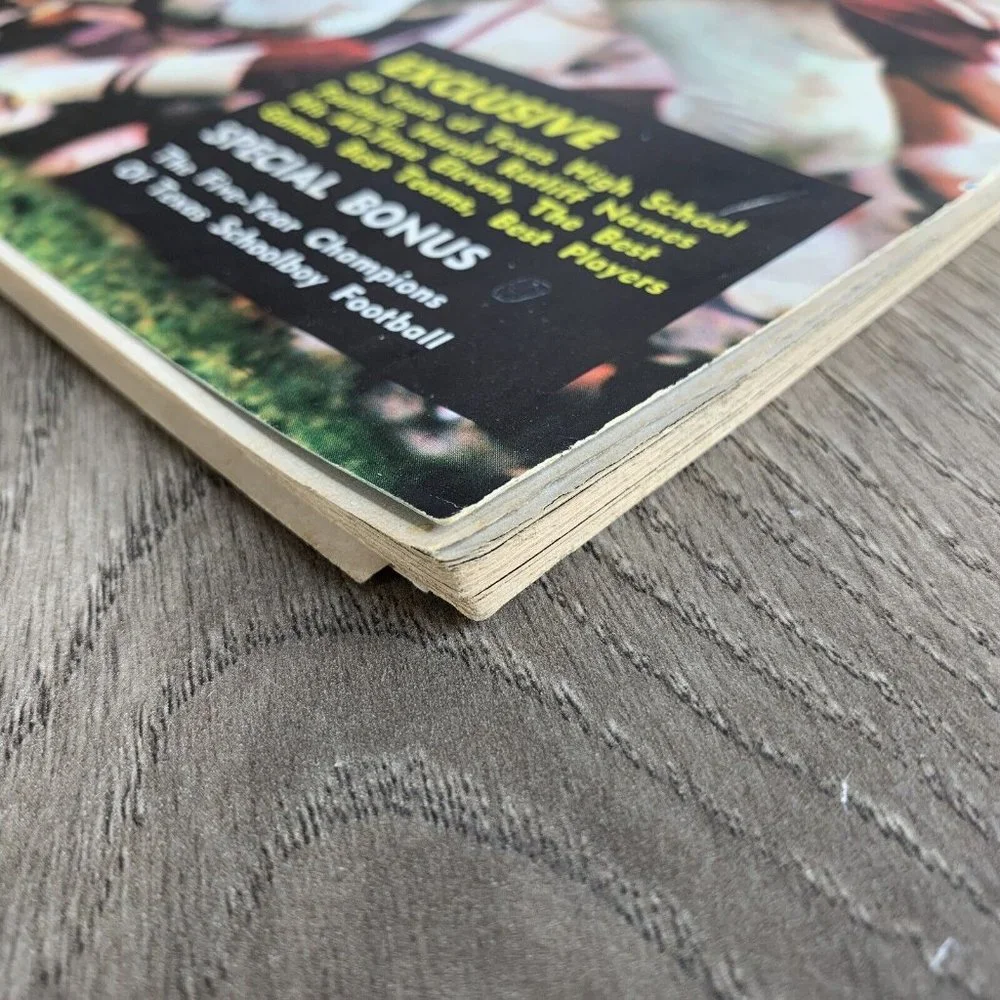 1968 Dave Campbell's Texas Football Magazine Annual Ex Texas A&M Edd Hargett - Picture 4 of 8